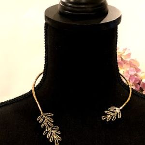 Banana Republic Jewelry - Banana Republic Hammered Open Collar Necklace Banana Republic Jewelry - Banana Republic Hammered Open Collar Necklace